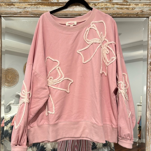 Peach Love California Tops - Peach love sweatshirt